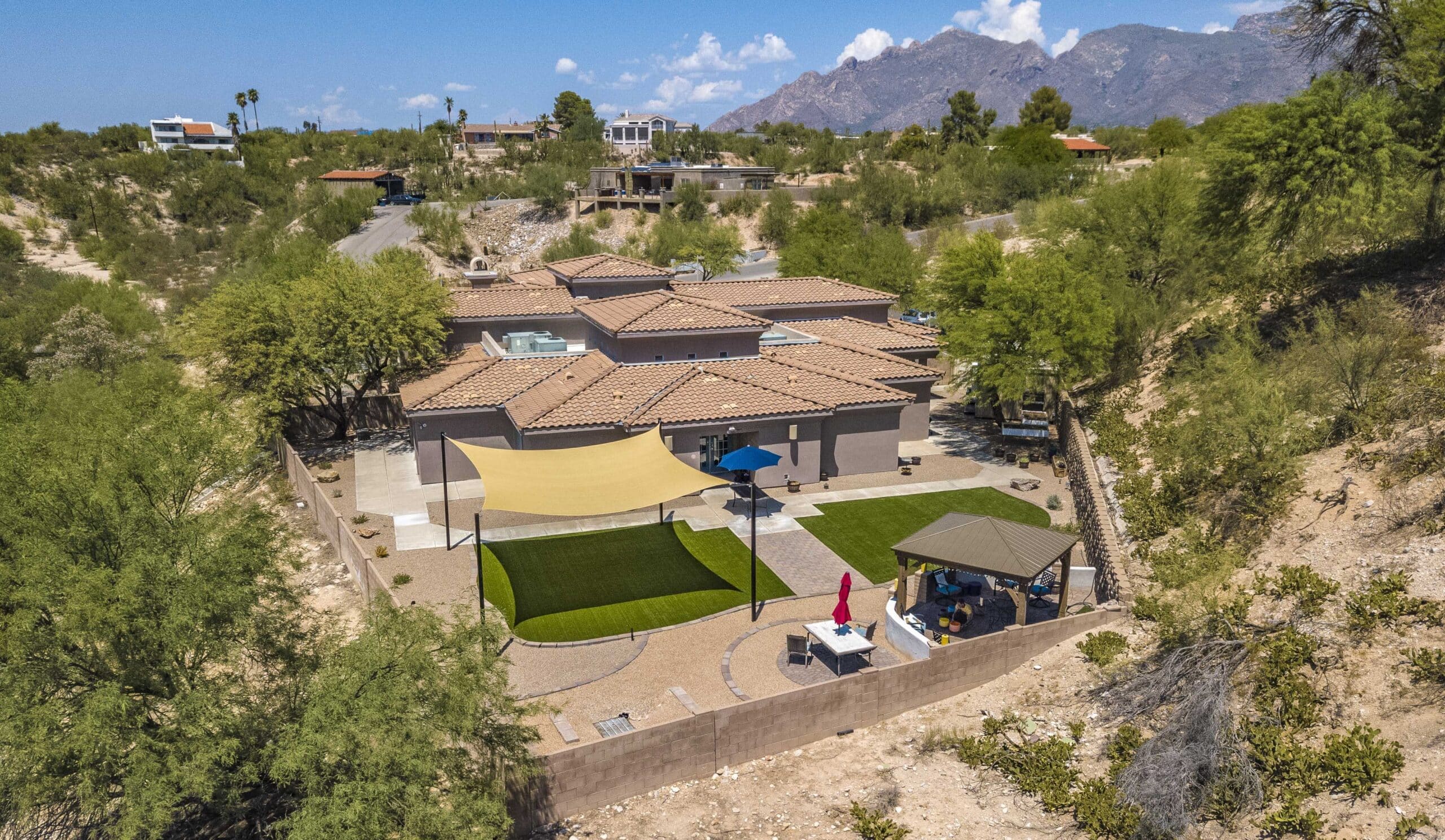 Overhead photo of Montare Behavioral Health of Tucson Arizona